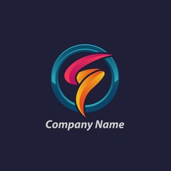 Obraz premium S letter logo vector, S letter logo design vector illustration template