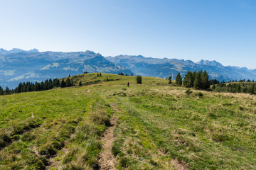 Hiking Churfirsten Switzerland