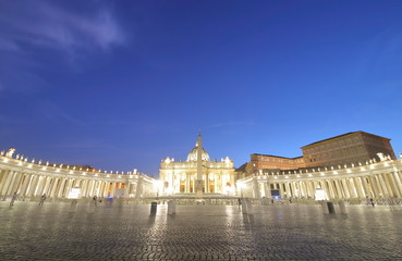 St Peters basilica Vatican city