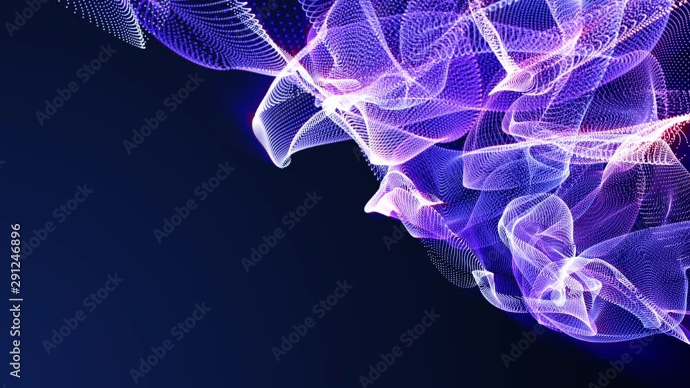 Poster Plasma Sphere Swirl Wave 4K Reality Loop Creative Motion Background. Electric Explosion Energy Ripple 3D Circle Shape Animation.