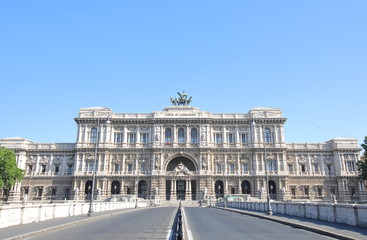 Obraz premium Justice Supreme court Rome Italy