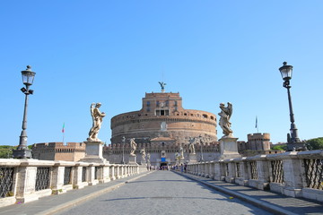 Castel Sant Angelo fort Rome Italy