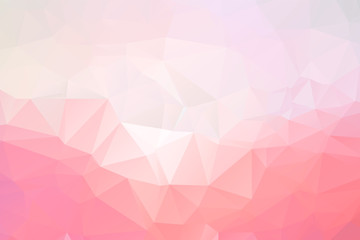 Light Pink vector modern geometric abstract background  , Multicolor, Rainbow vector triangle mosaic template