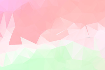Light Pink vector modern geometric abstract background  , Multicolor, Rainbow vector triangle mosaic template