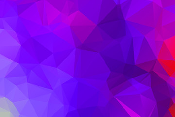 Fototapeta premium Abstract multicolor blue and purple background. Vector polygonal design illustrator