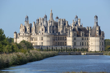 the castle of Chambord France