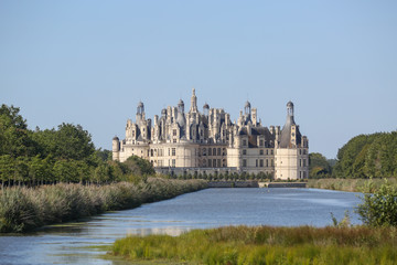 the castle of Chambord France