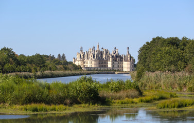 the castle of Chambord France