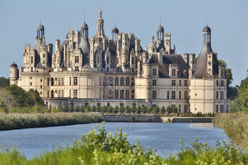 the castle of Chambord France