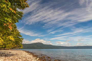 Towada Hachimantai National Park in early autumn