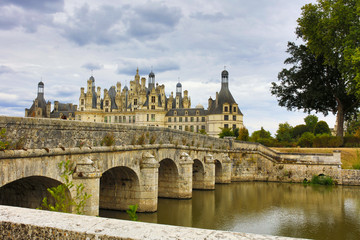 the castle of Chambord France