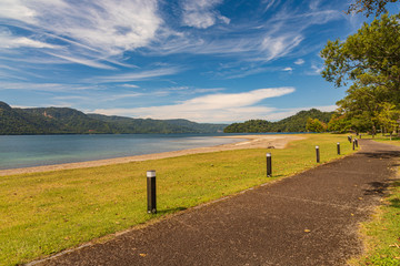 Towada Hachimantai National Park in early autumn
