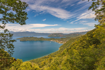 Towada Hachimantai National Park in early autumn