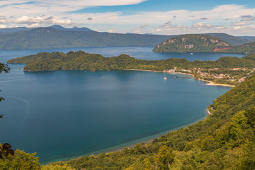 Towada Hachimantai National Park in early autumn