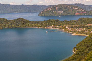Towada Hachimantai National Park in early autumn