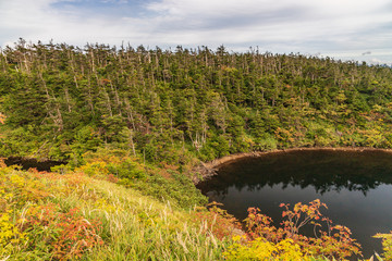 Towada Hachimantai National Park in early autumn