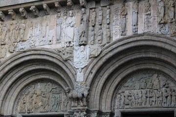 Obraz premium Puerta Meridional, Santiago de Compostela