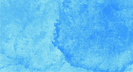 Blue watercolor background for your design, watercolor background concept, vector.