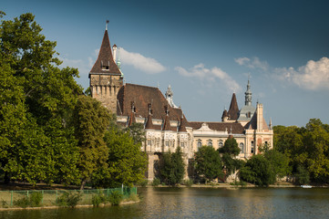 Fototapeta premium Zamek Vajdahunyad w Budapeszcie
