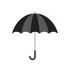 Black umbrella icon