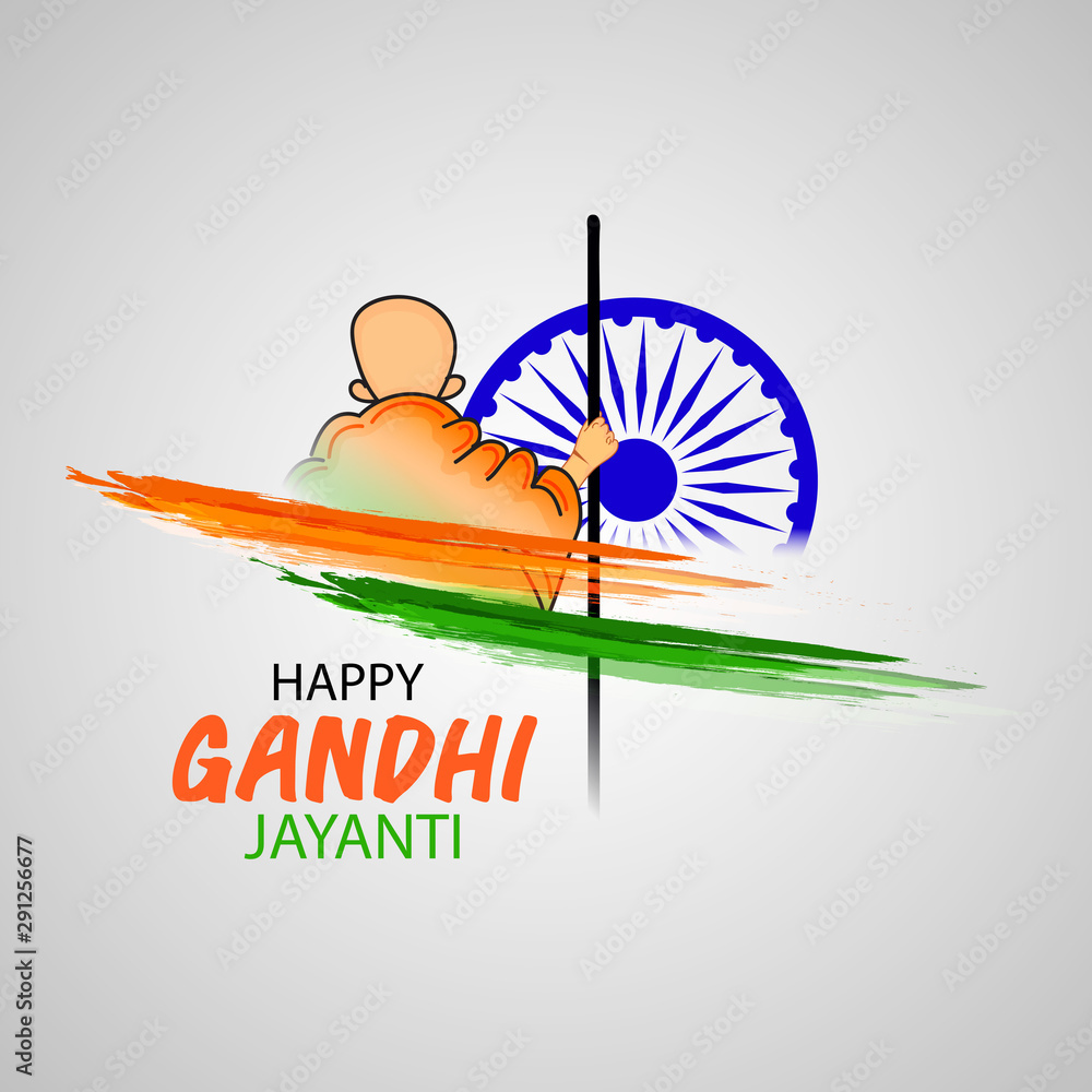 Poster happy gandhi jayanti