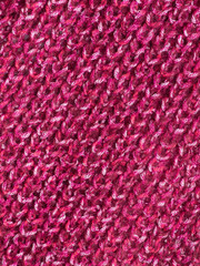 White knitting wool texture background. Close up
