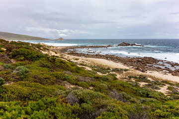 Landscape of Western Australia near Cape Naturaliste
