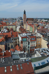 Centrum Wrocławia latem/Wroclaw downtown in summer, Lower Silesia, Poland © Pictofotius