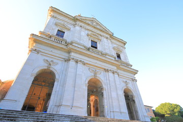Fototapeta na wymiar San Gregorio al Celio church Rome Italy