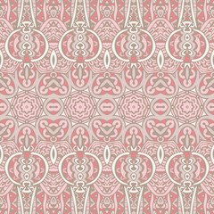Cute pink Seamless abstract tiled pattern vector web background