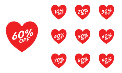 Sale of special offers. Discount with the variative price. An ad with tags for an advertising campaign at retail on the day of purchase.