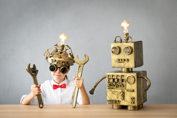 Education, start up and business idea concept
