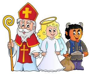 Poster Voor kinderen Saint Nicholas Day theme 7