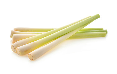 lemon grass isolated on white background