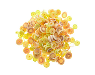 lemon grass isolated on white background