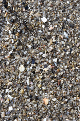 Sand on the ocean beach
