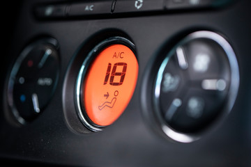 Fototapeta premium Car Air Conditioner