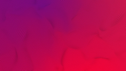 Illustration of bright color abstract background with lines gradient texture for minimal dynamic cover design