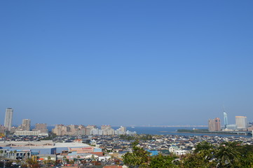 福岡愛宕神社からの風景