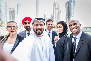 Business team in Dubai