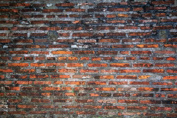background of old ancient brick wall background, Castle texture.