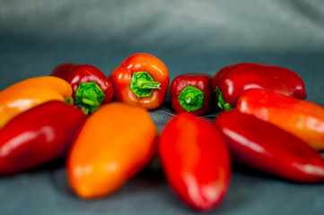 red bell peppers
