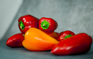 red bell peppers