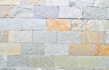 The texture of the building material