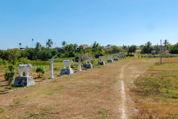 An abandoned amusement park in Vietnam 