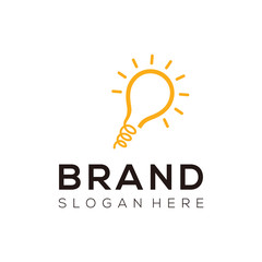 Light Bulb / Idea / Creative Logo Vector