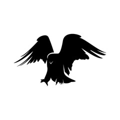 Eagle logo design vector. Eagle logo template illustration