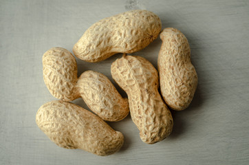 Dried Peanuts in Shells