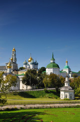 Fototapeta na wymiar Golden ring of Russia, Sergiev Posad. Church, architecture, Orthodoxy