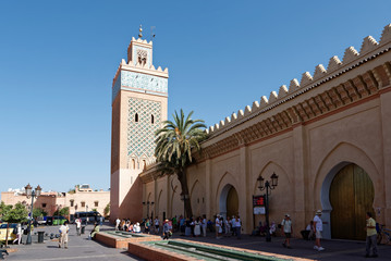 Marokko - Marrakesch - Koutoubia-Moschee